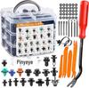 Comércio exterior exclusivo para 635 PCs fivela encaixotada 680 PCs kit de reparo de pára-choques de carro parafusos de expansão do fixador