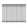 Barandilla de Pared de Acero Galvanizado de Guangdong Valla de Aislamiento con Puntas de Lanza de Hierro para Pared Exterior de Escuela Valla Artística de Acero Galvanizado para Patio