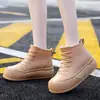 Zapatos Impermeables Zapatos de Lluvia para Mujer para Estudiantes Estilo Coreano Aumentador Interno de Altura Ropa Exterior Transfronteriza Botas de Agua Antideslizantes Modernos de Caña Corta de Corte Bajo Casual