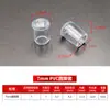 Fabricante de Moldeo por Inyección Jiangmen Funda Tubo Redondo PVC Cubre Pie Almohadilla de Pie Plástica Cubierta Protectora Tapón Exterior Tubo Redondo Tapa de Plástico