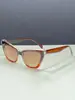 Gafas de Sol de Moda Europeas y Americanas Estilo Nuevo Montura Grande Ojo de Gato, Elegantes y Modernas Estilo Callejero Versátiles Forma de Corazón Unisex