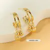 Pendientes Coreanos de Plata de Ley 925 de Nicho para Mujer Lujo Accesible de Alta Gama Pendientes de Calabaza Sentido del Diseño Pendientes de Diseño Ins Venta al por Mayor