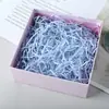 Atacado de fábrica papel de ráfia picado embalagem para caixa de doces de casamento enchimento várias cores papel plissado 1kg