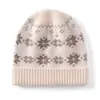 Gorro de Punto Jacquard Cachemir Retro Nuevo Otoño/Invierno 2026 para Hombres y Mujeres, Grueso y Cálido para Clima Frío