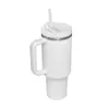 Amazon Cross-Border 40oz Segunda Geração Copo de Gelo com Canudo e Alça para Carro Copo Térmico Portátil para Carro Aço Inoxidável 304