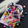 Perlas de Plástico de Alto Brillo de Colores de 10 mm para Cadena de Teléfono Móvil Hecha a Mano DIY Materiales para Joyería con Cuentas Accesorios Pequeños
