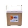 Cubo Aislado para Helado Estilo Camping al Aire Libre de 10 Litros Puesto de Comida Puesto Comercial Caja Aislada Almacenamiento de Cubitos de Hielo Cubo de Hielo