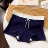 Leggings Antiexposición Dos en Uno 10A Algodón Antibacteriano Entrepierna Extendida Ropa Interior tipo Boxer de Algodón Puro para Mujer Pantalones de Seguridad para Mujer