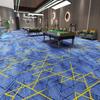 Alfombra Impresa para Sala de Billar Retardante de Llama Completamente Cubierta Área Grande Hotel Comercial Oficina Retardante de Llama Nylon Sala de Billar