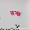 Dona de oso de fresa, joyería de bricolaje, accesorios de resina, crema, gel, accesorios para el cabello, papelería, caja de almacenamiento, taza de gárgaras, parche