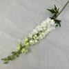 Novo delfínio artificial Quênia grande andorinha roxo branco violeta casamento casa decoração da sala de estar flor falsa