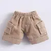 Roupas para boneca ob11 20cm corpo GSC shorts casuais calças cargo jeans escala 1/12 roupas para vestir bjd atacado personalizado