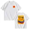 Camiseta Gráfica Logo Arco-Íris Abertura Câmera Kodak Masculina Algodão Vintage Street Preta 2026 Nova