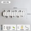 Perchero con Forma de Tecla de Piano, Madera Maciza, para Dormitorio, Recibidor, Detrás de la Puerta, Estante de Pared Ahorrador de Espacio para Ropa