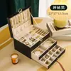 Caja de Almacenamiento de Joyas, Pendientes, Pendientes, Collares, Cajas de Joyas de Gran Capacidad con Cerraduras, Pendientes, Anillos, Cajas de Joyería para Manos