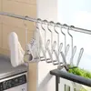 R 22.45kg Gancho Secador de Zapatos de Punta Gancho para Abrigos Colgador de Pared Estante para Corbatas Sin Taladro Estante de Almacenamiento para Bufandas Salchicha