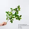 Ramas de Árbol Pato de Planta Verde Artificial, Manojos Planos de Plantas Verdes Falsas para Decoración del Hogar, Arreglo Floral, Ingeniería de Paisajismo y Paisajismo