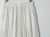 Calças de Linho Textura de Alta Qualidade Plissadas Estilo Japonês Soltas de Perna Larga Verão Novo Finas Calças Saia de Perna Larga Venda por Atacado Transfronteiriça
