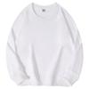 Suéter de cuello redondo de algodón con logotipo personalizado, camisa publicitaria cultural, uniforme de clase, ropa de trabajo de manga larga, estampado bordado