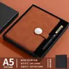 Set de caja de regalo para cuaderno, cuaderno personalizado de negocios, bolígrafo, unidad USB, exquisito y de alta gama, grabado personalizado, regalo para empresa