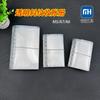 M5A6A7 Estuche de Cuaderno de Hojas Sueltas Plegable en Tres Partes de PP de Sarga Mini Portátil para Almacenamiento de Tarjetas de Pegatinas Fotos Colección
