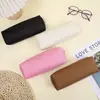 Bolsa de Lápis Cor Sólida Ins Alto Valor Simples Bolsa de Papelaria Estudante Portátil Armazenamento Pequeno Presente Durável Bolsa de Lápis de Lona