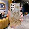 Modelo Popular de Comercio Exterior Adecuado para Funda de Teléfono Móvil Samsung S25Ultra S24Plus Brillo Degradado S23 Mariposa Electrochapada 25 Suave
