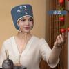 Gorro de Moxibustión Eléctrico para Uso en Casa, Dispositivo de Vaporización para la Cabeza con Lana de Moxa para el Cuidado de la Salud, Gorro de Terapia Térmica de Moxibustión Postparto, Ayuda para Dormir