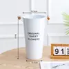 Balde de Hierro Forjado para Flores para Floristerías y Uso Doméstico, Adecuado para Flores Frescas y Flores Secas, Cubo Metálico Decorativo Estilo Nórdico, Contenedor de Flores Grande de Pie