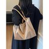 Bolsa Retrô de Alta Qualidade e Grande Capacidade para Mulheres 2025 Nova Moda Padrão Crocodilo Bolsa de Ombro para Trabalho Textura Bolsa Tote