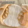Pantaletas de algodón puro color base para mujer, estilo nuevo, 100% algodón, cintura media-alta, sin costuras, entrepierna 100% algodón, transpirables, bóxers para mujer