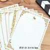 Envelopes com Padrão de Árvore, Cartões Postais Vintage de Feriado, Papelaria com Selo de Cera, Decoração de Presente, Cartões de Mensagem, Cartões de Cumprimento, Cartões
