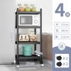 Estante de Almacenamiento Estante de Almacenamiento para Sándwiches de Cocina de Pie Multicapa para el Hogar Estante de Almacenamiento para Horno de Microondas Estante de Almacenamiento para Ollas