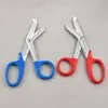 Tesouras de Gaze de Aço Inoxidável para Venda por Atacado, Tesouras Domésticas para Lona, Tesouras Especiais para Bandagem de Cotovelo, Tesouras Portáteis para Adesivos Musculares Internos