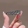 Pasador de Perlas y Pedrería Estilo Coreano para Mujer, Nuevo Exquisito Clip para Patillas Laterales, Pinza para el Flequillo, Elegante Pinza de Pato