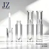 Pedido Jinze: Tubos Redondos, Completamente Transparentes, con Fondo Redondo/Forma de Labio para Brillo de Labios, Materiales de Empaque de Tubo Vacío de Plástico