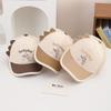 Gorra de red de bebé de dinosaurio pequeño lindo transfronterizo 2025 verano nuevo 1-3 años sombrero para el sol para niños sombrero de bebé