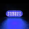 Luces Laterales de Alta Brillo para Camión, Luces Laterales de Larga Duración con 12 LEDs, Luces de Modificación para Motocicleta, Luces de Señalización y Advertencia para Camión, Impuestos No Incluidos