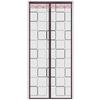 Cortina Partición de Puerta de PVC, A Prueba de Viento, No Requiere Taladro, A Prueba de Frío, Cálida, para Cocina, Habitación con Aire Acondicionado, Cortina Colgante Magnética Autoadhesiva