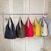 Bolso de Hombro tipo Lazo Coreano con Múltiples Bolsillos, Gran Capacidad, Bolso Tote Ligero para el Trabajo, Bolso de Axila Versátil Casual para Mujer