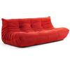 Sofá Perezoso Caterpillar Togo para Balcón y Dormitorio, Sofá Individual Tatami, Sofá Comprimido Transfronterizo de Exportación