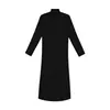 Disfraz de Halloween, túnica de monje medieval, multicolor, con cuello alto, para cosplay de sacerdote, clérigo o pastor