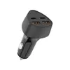 Cargador de coche 2A2C Cargador de coche A C30W Cargador de coche PD60W Compatible con múltiples protocolos Cargador rápido Cargador superrápido