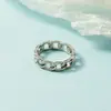 Juego de Anillos de Cinco Piezas de Alta Gama para Mujer, Diseño de Nicho, Moda Trendy de Celebridades de Internet, Anillos Minimalistas Personalizados, Lujo Ligero, Estilo Fresco