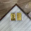 Adesivo de Telefone Ouro Puro 999 2mg Shuibei Adesivo Popular Dourado para Traseira de Telefone Loja de Ouro Transmissão ao Vivo Pequenos Presentes Físicos Varejo