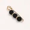 Broche Transfronteiriço para Ajustar a Cintura das Calças, Fixar Roupas e Saias, Ferramenta para Redução de Cintura, Fivela Anti-Exposição, Alfinete de Cintura com Pérola