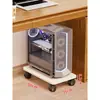 Estante de Almacenamiento para Impresora, Soporte para Gabinete de Host de Piso, Estante de Almacenamiento Debajo de la Mesa para el Hogar, Gabinete para Colocar Copiadora de Oficina