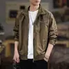 Chaqueta casual acolchada de alta gama estilo americano para hombre, nueva colección primavera 2026, prenda exterior de trabajo moderna y elegante