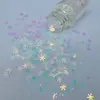 Kit DIY Pó de Glitter de Porcelana Branca de Neve Areia Movediça Cena de Neve Flocos de Neve Pó Fino Areia Movediça Pó para Paisagismo