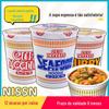 Riqing cup noodle estilo japonês frutos do mar mistos curry camarão sabor cup Noodles fast food lanche noturno macarrão instantâneo